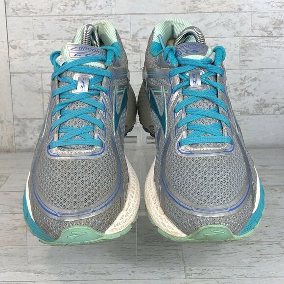 Brooks Adrenaline GTS 16 ~ Women's Size 9.5 B Sixteenth Edition Teal Grey Mint - Picture 3 of 10